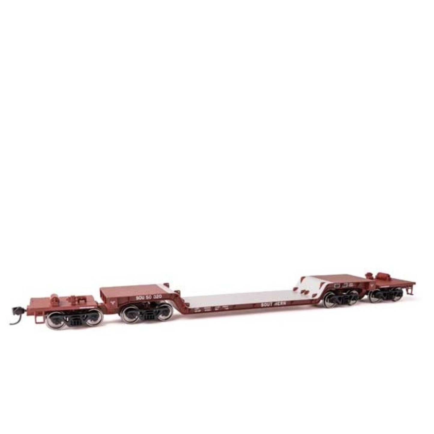 WalthersMainline (910-50236) | 81' 8-Axle Depressed Center Flatcar | Southern #50031 | HO Scale