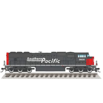 WalthersMainline EMD SD70M (910-21031) | Southern Pacific(TM) #9812 | DCC | ESU LokSound | HO Scale