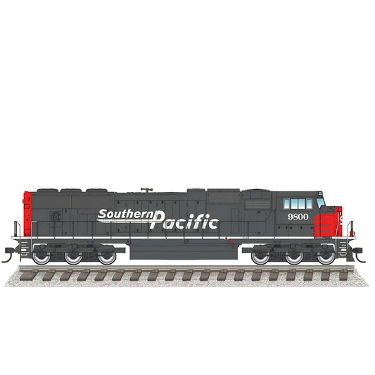WalthersMainline EMD SD70M (910-21031) | Southern Pacific(TM) #9812 | DCC | ESU LokSound | HO Scale