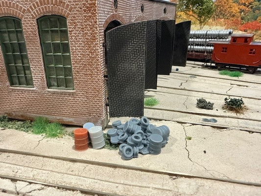 Sierra Valley HO Scale Details | Scrap & Barrel Pile | HO Scale