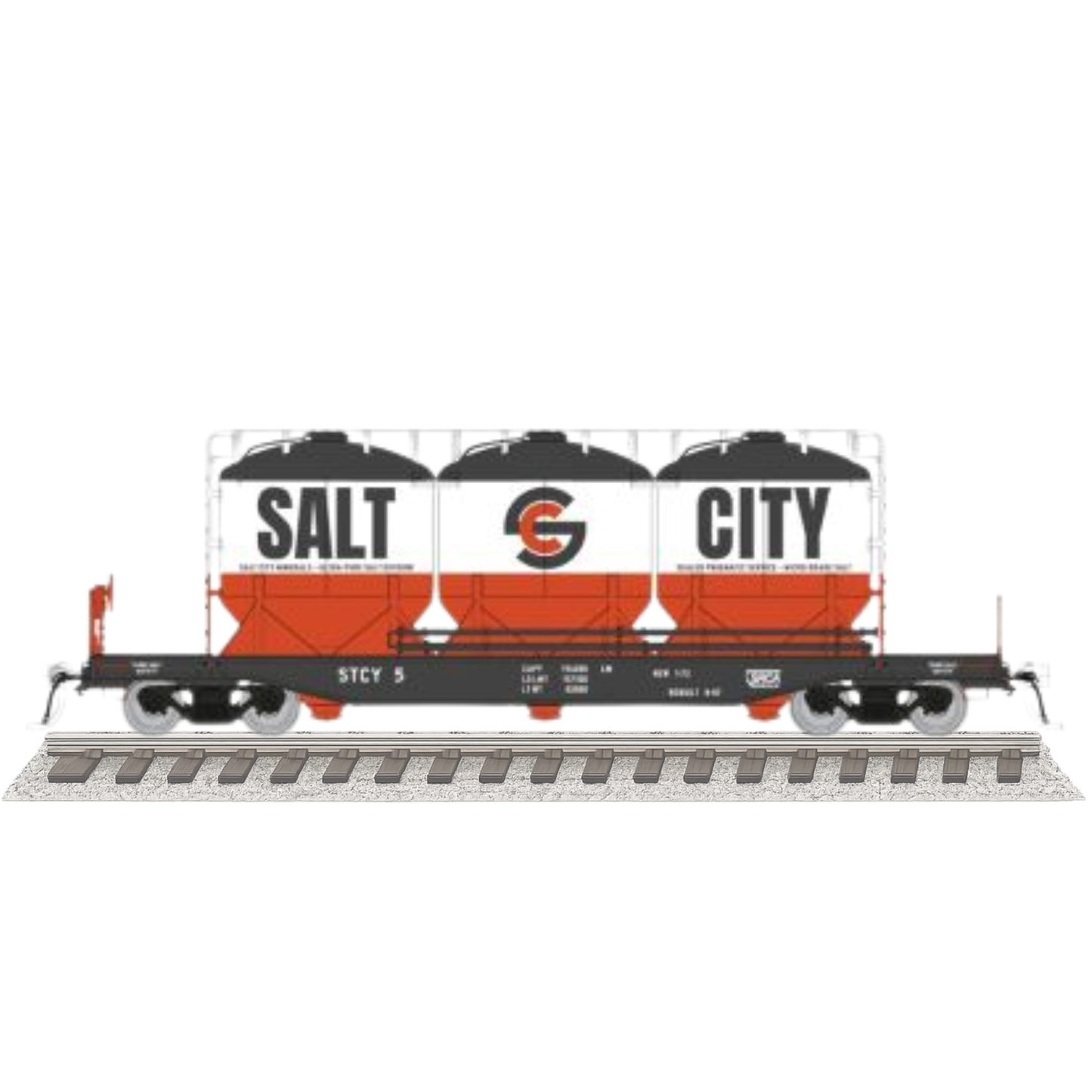 Rapido Halliburton Cement Car Salt City RR Four Pack Home Shops Collaboration HO Scale