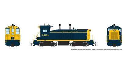 Rapido (27563) | EMD SW9 | Santa Fe Bookend Scheme #2428 | DC/DCC/Sound | HO Scale