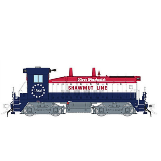 Rapido (27609) | EMD SW9 | Shawmut Line #1866 "Oliver Winchester"  | DC/DCC/Sound | HO Scale