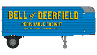 Class One Model Works (TR00110) Fruehauf 26' Trailer - Bell of Deerfield HO Scale