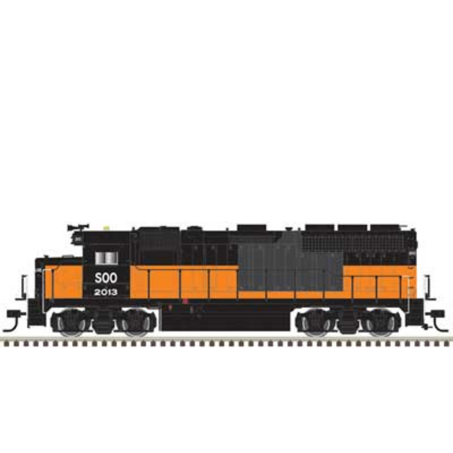 Atlas Master(R) Gold (10005191) | EMD GP40 | Soo Line #2025 (Ex-MILW Patch) | DC/DCC/Sound | HO Scale [PRE-ORDER]