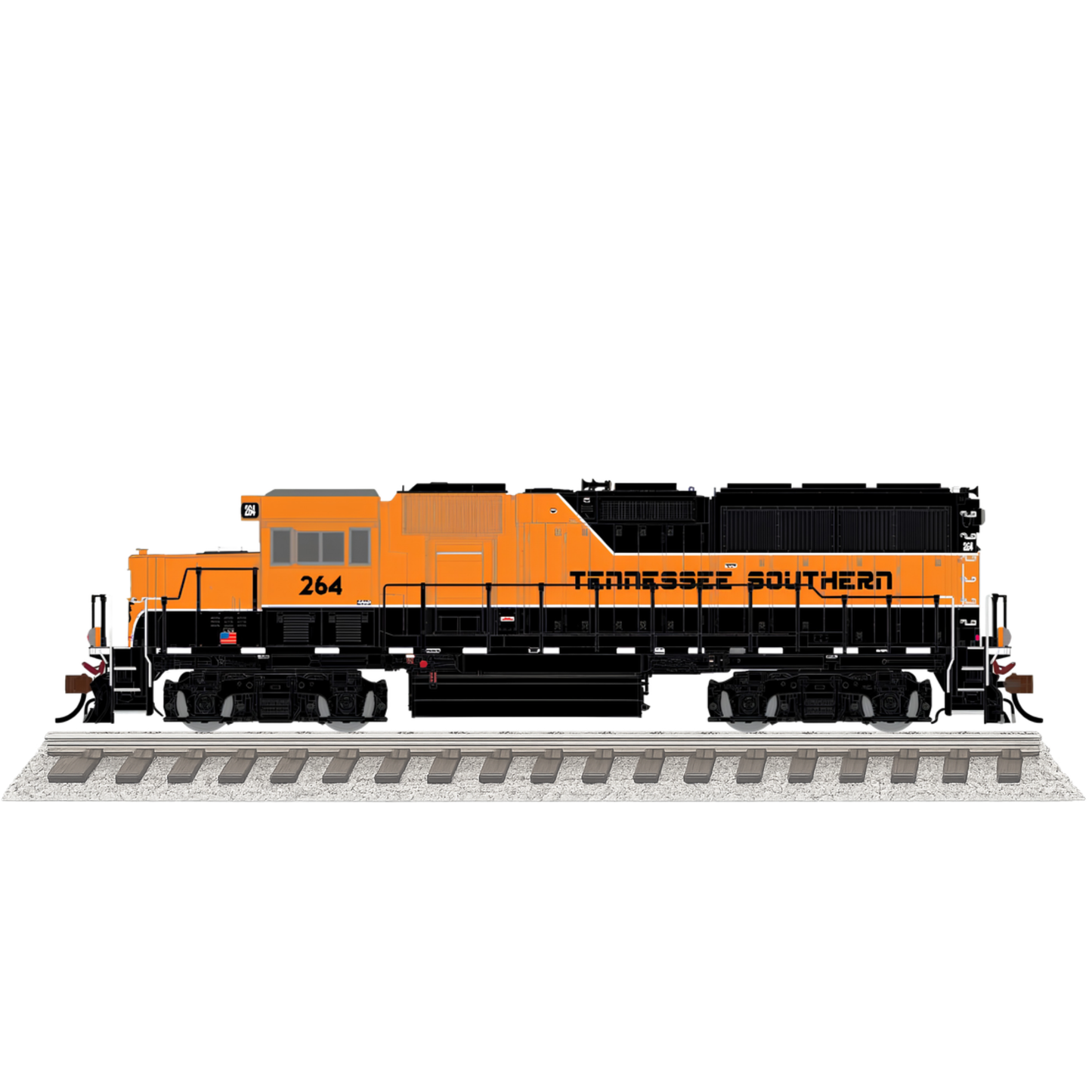 Home Shops Prairie Shadows GP20C-ECO (TS 264) • Tennessee Southern #264 • DCC/Sound • HO Scale