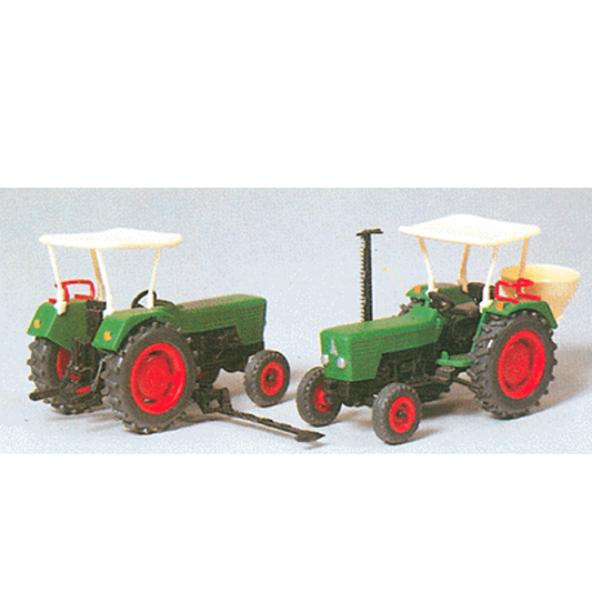 Preiser Kg (17920) | Farm Machinery Kit (Pkg of 2) | HO Scale
