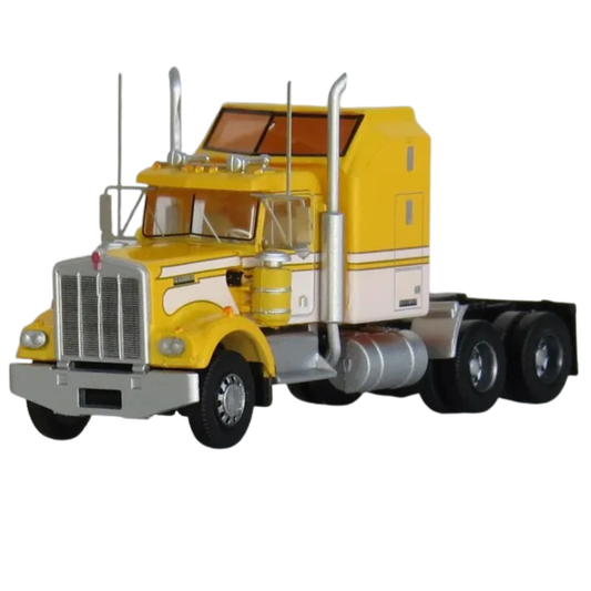 Trainworx (49046) | Kenworth W900 (1970s) Seminole Tractor w/ 60" VIT Aerodyne Sleeper Cab | Assembled | N Scale