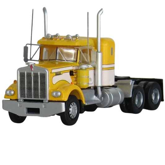 Trainworx (49036) | Kenworth W900 (1970s) Seminole Tractor w/ 36" Sleeper Cab | Assembled | N Scale