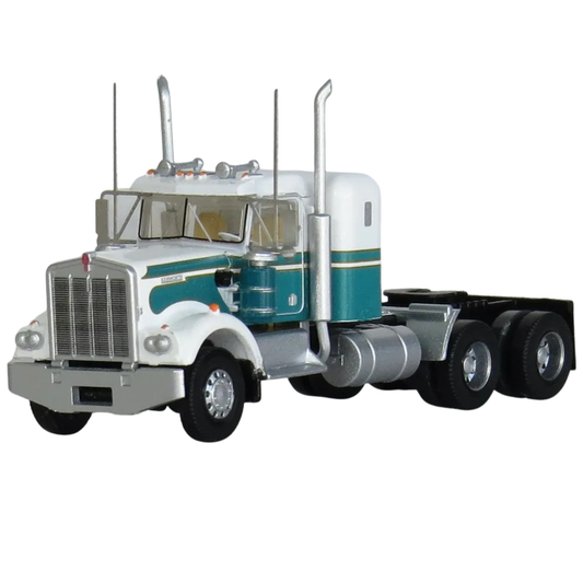 Trainworx (49035) | Kenworth W900 (1970s) Seminole Tractor w/ 36" Sleeper Cab | Assembled | N Scale