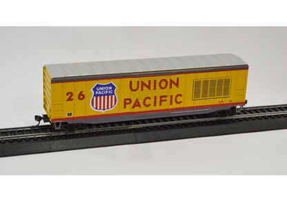 Value Trains Kadee Equipped ACF 50' 6" Boxcar Commemorative Edition Set - Union Pacific - 8 Car Set - HO Scale