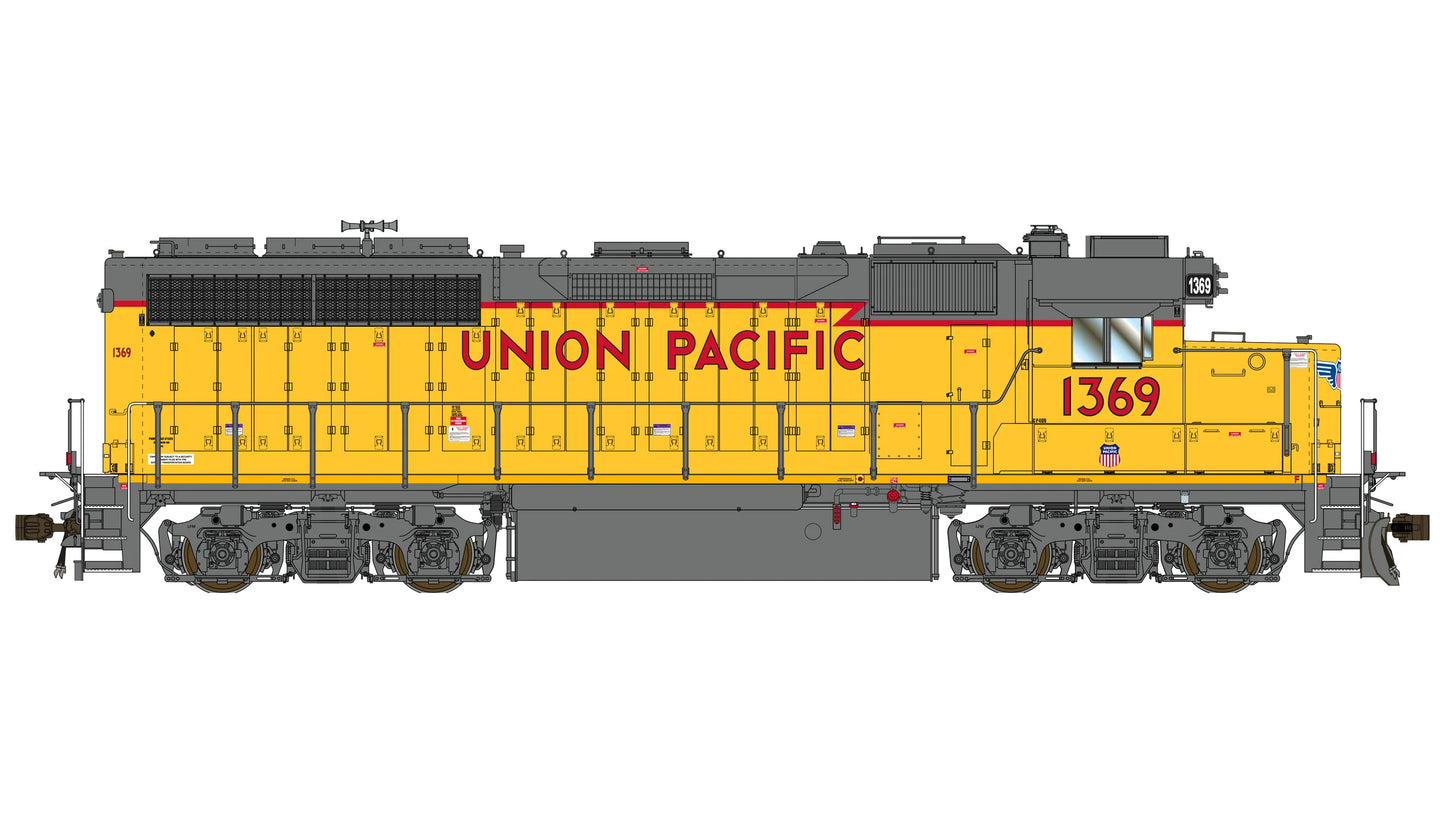 Class One Model Works (LM00456) | EMD GP40N 1A3 | Union Pacific #1369 | DCC/Sound w/ Tru-Fans(TM) | HO Scale [PRE-ORDER]