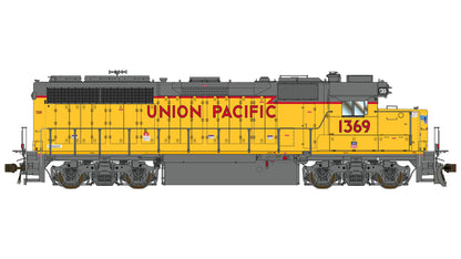 Class One Model Works (LM00456) | EMD GP40N 1A3 | Union Pacific #1369 | DCC/Sound w/ Tru-Fans(TM) | HO Scale [PRE-ORDER]
