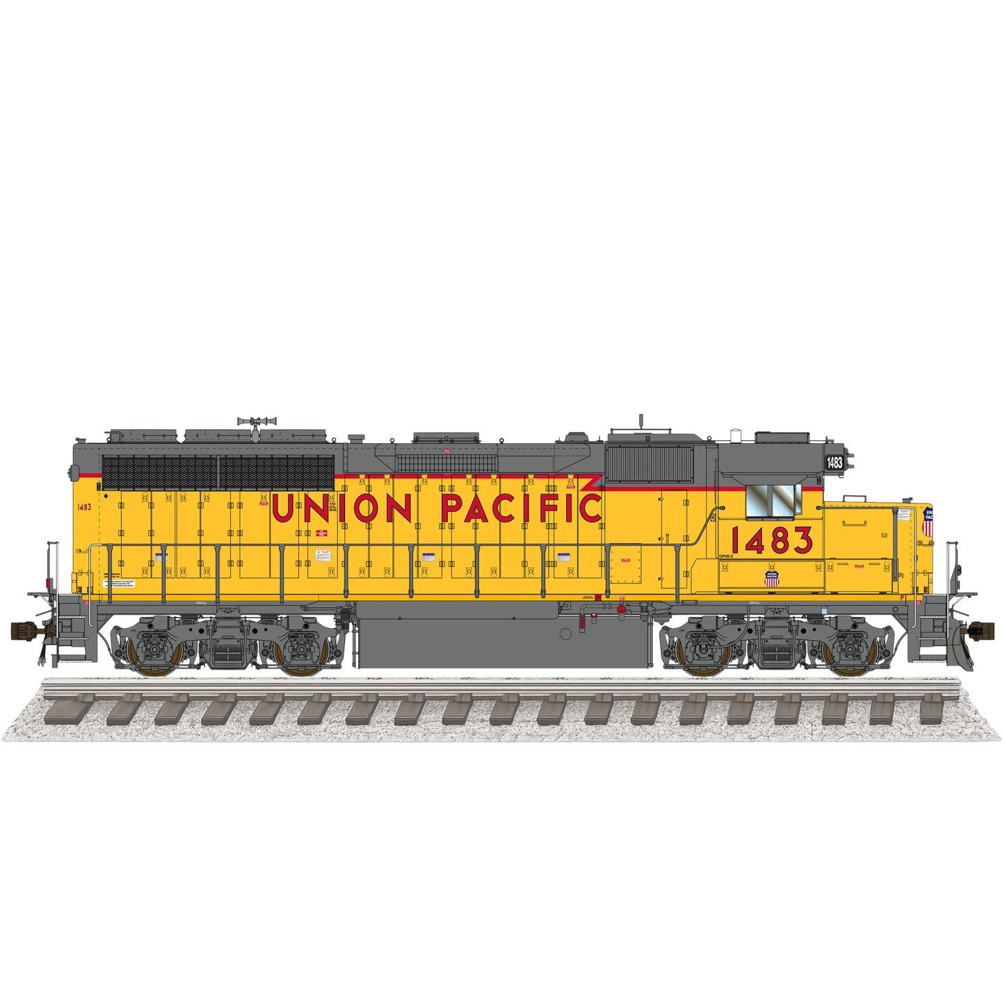 Class One Model Works (LM00457) | EMD GP40-2 1A3 | Union Pacific #1483 | DCC/Sound w/ Tru-Fans(TM) | HO Scale [PRE-ORDER]