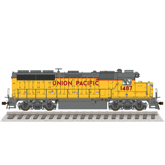 Class One Model Works (LM00458) | EMD GP40N 1A3 | Union Pacific #1487 | DCC/Sound w/ Tru-Fans(TM) | HO Scale [PRE-ORDER]