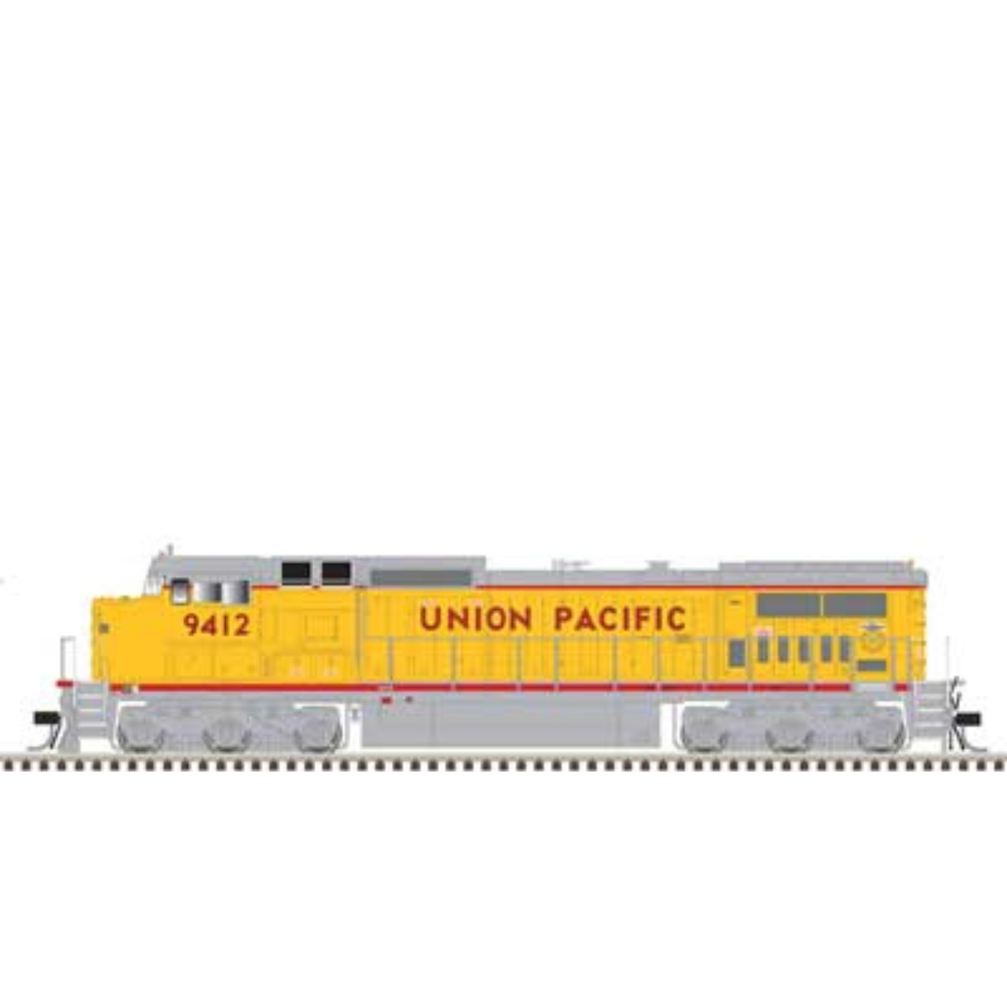 Atlas Master(R) Gold (10004516) | GE Dash 8-40CW | Union Pacific UP #9439 | DCC and LokSound | HO Scale