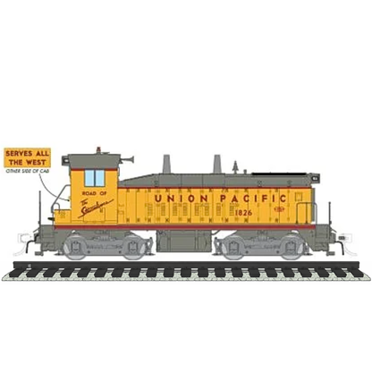 Rapido (27595) | EMD SW9 | Union Pacific As Delivered Slogan #1834 | DC/DCC/Sound | HO Scale