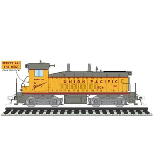 Rapido (27594) | EMD SW9 | Union Pacific As Delivered Slogan #1826 | DC/DCC/Sound | HO Scale