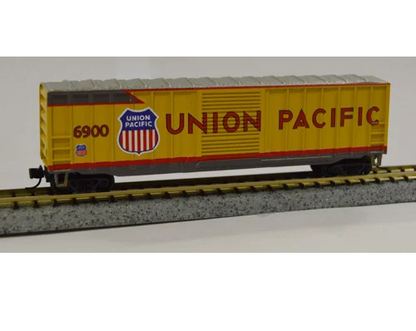 Value Trains Micro Trains Equipped ACF 50' 6" Boxcar - Union Pacific Commemorative Set - 8 Car Set - N Scale