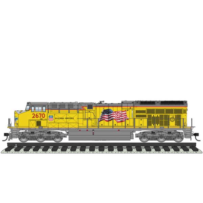 Walthers Mainline (910-20811) | GE ET44AC Evolution Series GEVO Tier 4 | Union Pacific #2686 | DCC & Sound | HO Scale [PRE-ORDER]