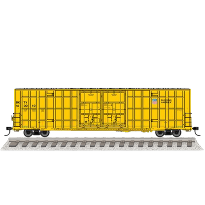 WalthersMainline (910-3147) • 60' High Cube Plate F Horizontal Post Boxcar • Union Pacific(R) BKTY #160010 • HO Scale (Pre-Order)