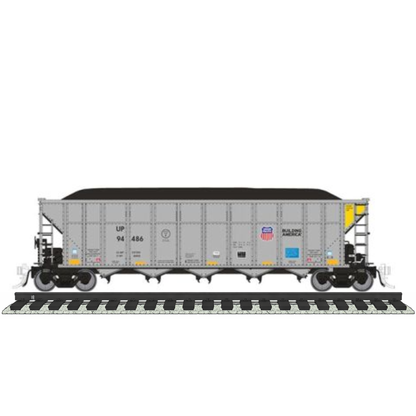 Rapido (169063) | AutoFlood III Rapid Discharge Coal Hopper w/ Load | Union Pacific #94512 | HO Scale