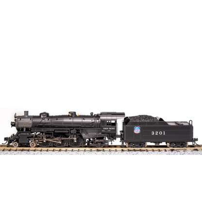 Broadway Limited Imports (10415) | Light Pacific 4-6-2 | Union Pacific #3203 | Overland Scheme | Paragon4 Sound/DC/DCC | N Scale [PRE-ORDER]