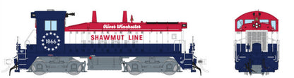 Rapido (27609) | EMD SW9 | Shawmut Line #1866 "Oliver Winchester"  | DC/DCC/Sound | HO Scale