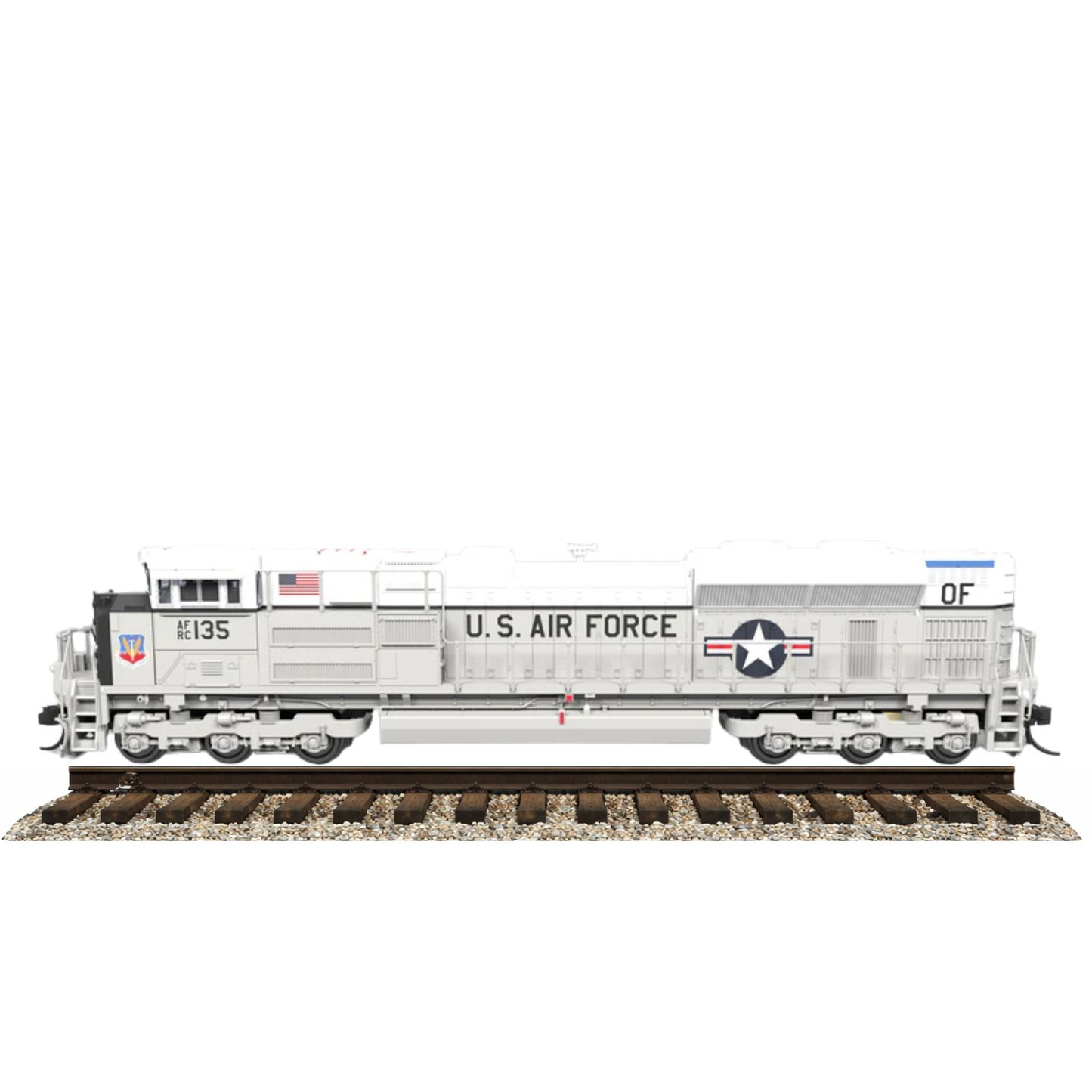 Broadway Limited Imports (10444) | EMD SD70ACe | US Air Force #135 Fantasy Scheme | Stealth/DCC-Ready | HO Scale [PRE-ORDER]