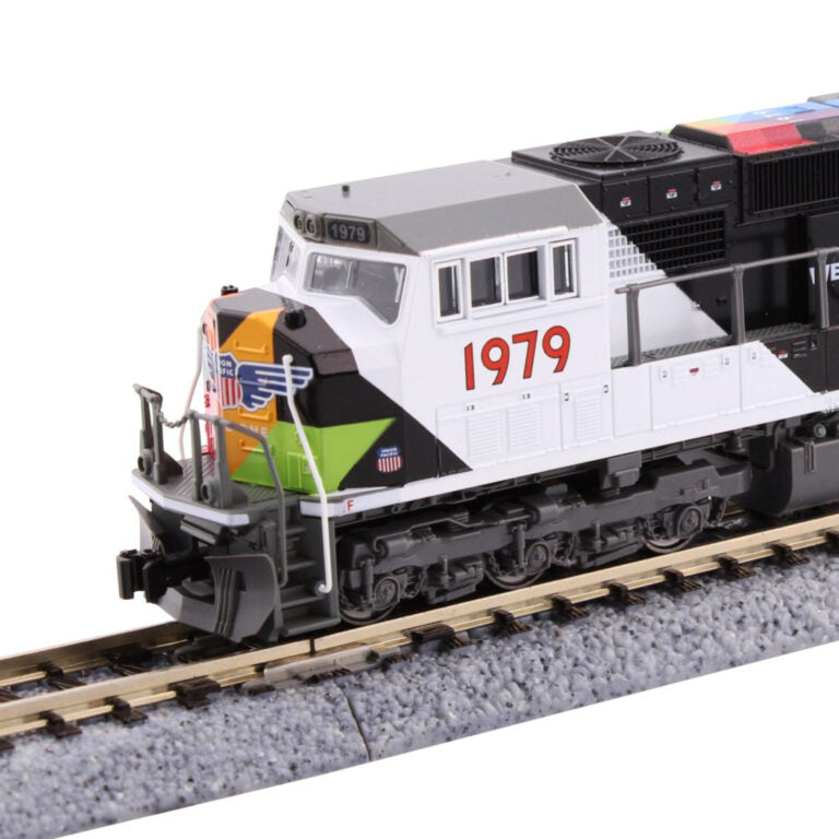 Kato (176-1979S) • EMD SD70M with Flat Radiators • Union Pacific #1979 • "We Are One" Slogan • DCC & Sound • N Scale