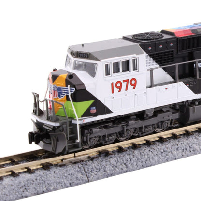 Kato (176-1979S) • EMD SD70M with Flat Radiators • Union Pacific #1979 • "We Are One" Slogan • DCC & Sound • N Scale