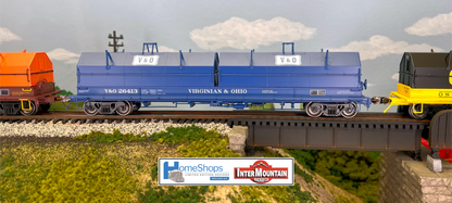 Home Shops InterMountain Coil Car, Evans Steel Coil Car, Virginian & Ohio (V&O) #26476 HO Scale