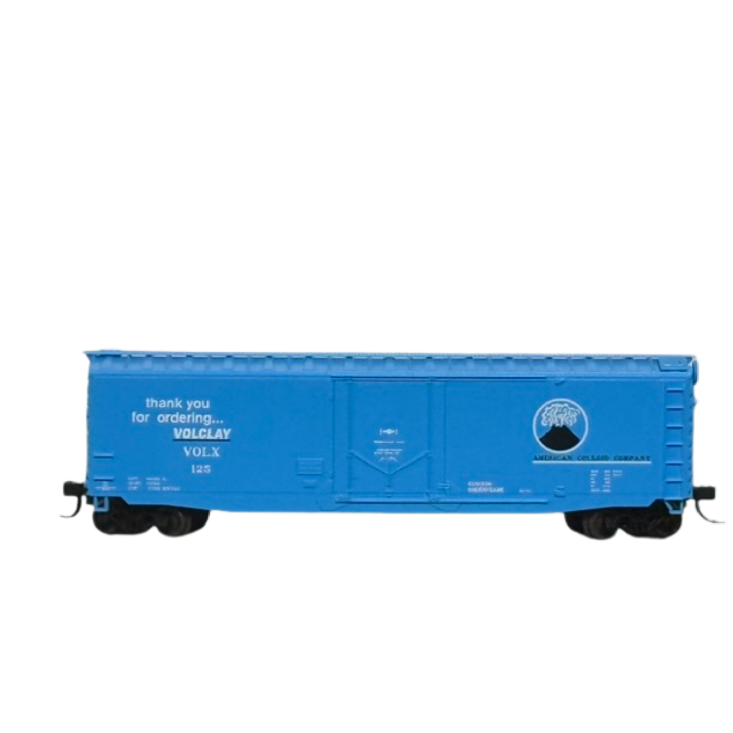 Athearn 14133 American Colloid/Volclay #125 50' Boxcar N Scale Pre-Owned