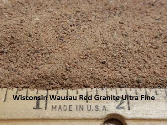 Superior Scenics Wisconsin Wausau Red Granite - Ultra Fine - 10 oz