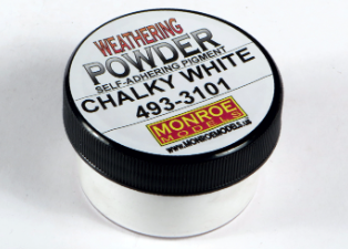 Monroe Models Weathering Powder - Chalky White – Denver Model Trains