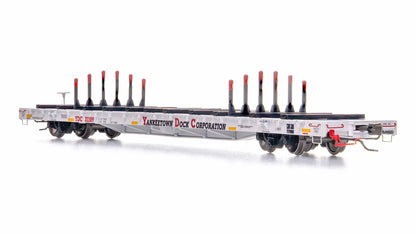Home Shops ScaleTrains BSC Finger Rack Flatcar (YDC 31109) | Yankeetown Dock Corporation #31109 | HO Scale