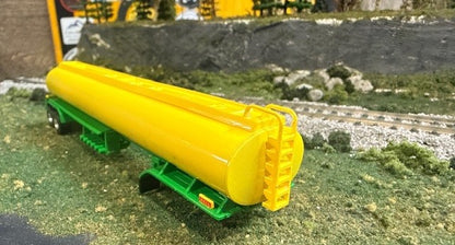 HO Logistics Replicas (HL-305) | Tanker Trailer (Yellow/Green) | HO Scale