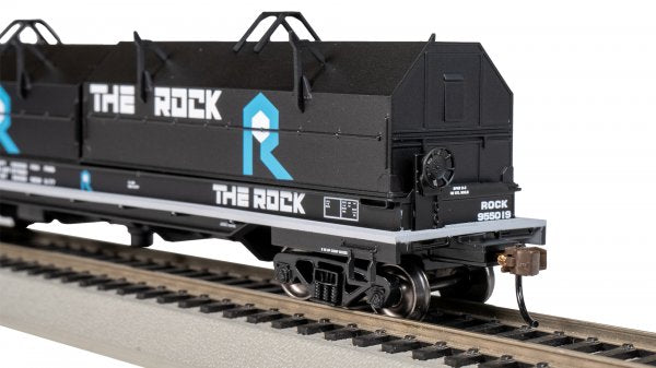 Bachmann Silver Series(R) (71428) | 55' Steel Coil Car / Load | Rock Island #955019 | HO Scale