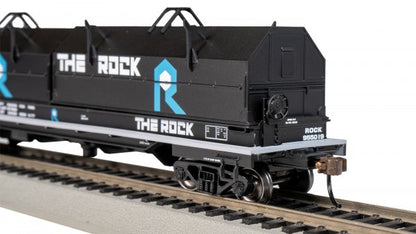 Bachmann Silver Series(R) (71428) | 55' Steel Coil Car / Load | Rock Island #955019 | HO Scale