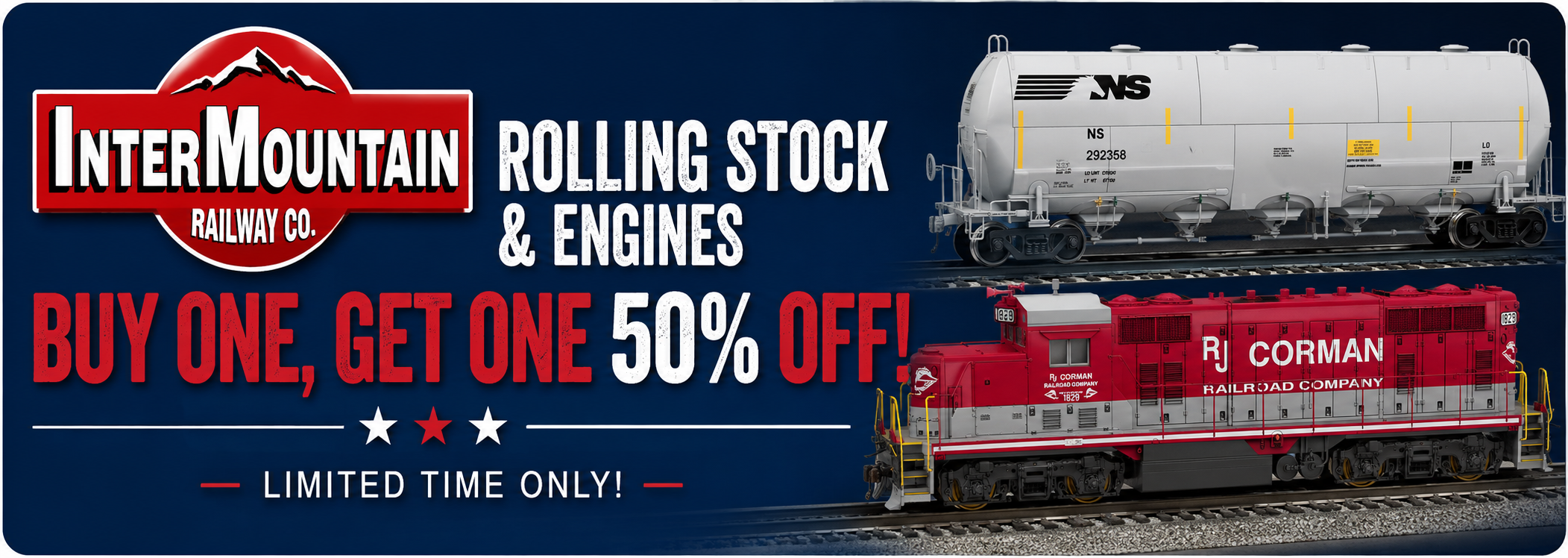 InterMountain Railway Company rolling stock and locomotive sale
