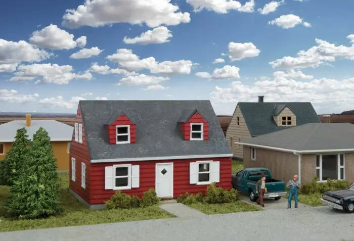 Walthers Cape Cod House, N Scale