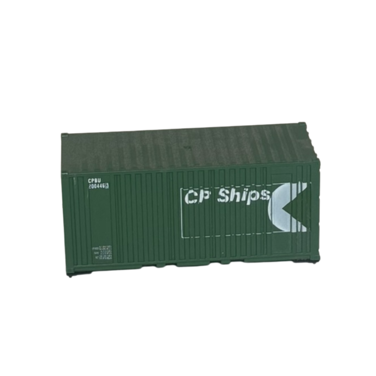 Unknown Brand 20' CP Ships Container HO Scale (Pre-Owned)