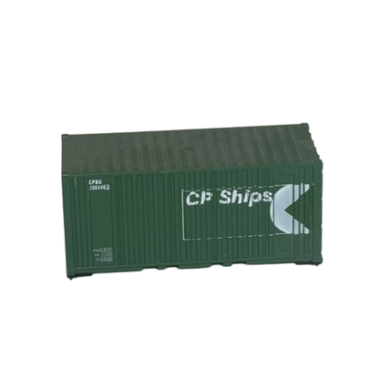Unknown Brand 20' CP Ships Container HO Scale (Pre-Owned)