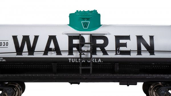 Bachmann Silver Series(R) (17806) | 40' Single-Dome Tank Car | Warren Petro #5030 | HO Scale