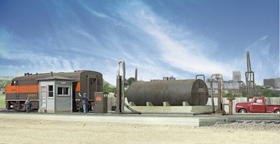 Walthers Cornerstone, Diesel Fueling Facility, Kit, HO Scale