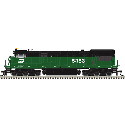 Atlas Master(R) Gold GE U30C Low Nose Phase II/III (10004889) | Burlington Northern #5383 | DCC & Sound | HO Scale