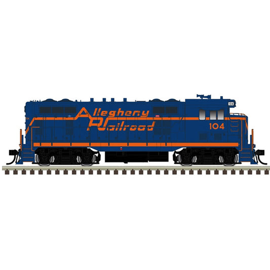 Atlas Master(R) Gold CF-7 (10004956) | Allegheny Railroad #104 | DCC | ESU LokSound | HO Scale