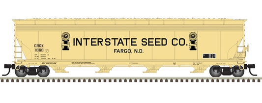 Atlas Master ACF 5701 Centerflow Hopper - Interstate Seed Co (CDRX) #1058 - HO Scale