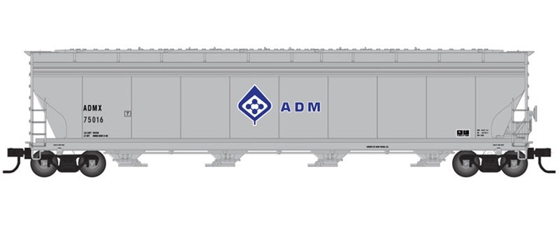 Atlas Master ACF 5701 Centerflow Hopper - Archer Daniels Midland ADM #75016 - HO Scale
