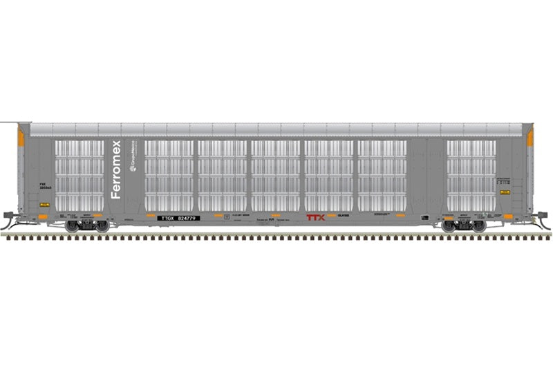 Atlas Master(R) Gunderson Multi-Max Enclosed Auto Rack - Ferromex #824821 - HO Scale